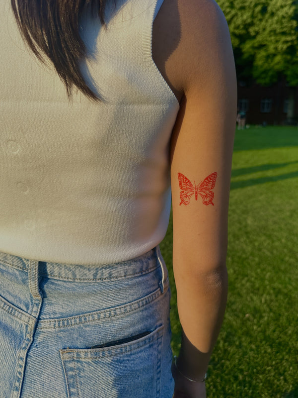 Red butterflies 2 Tattoo