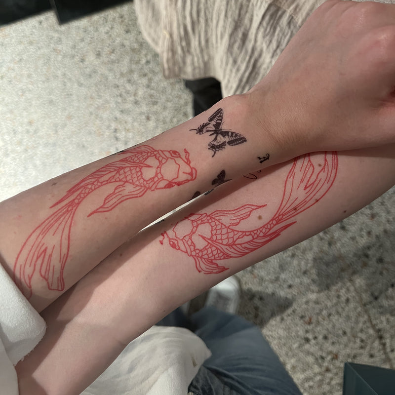 Koi Red Tattoo