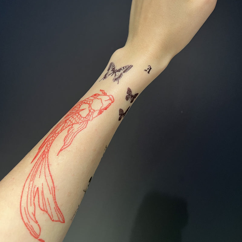 Koi Red Tattoo