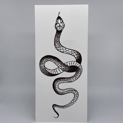 Black Snake Tattoo (Large)