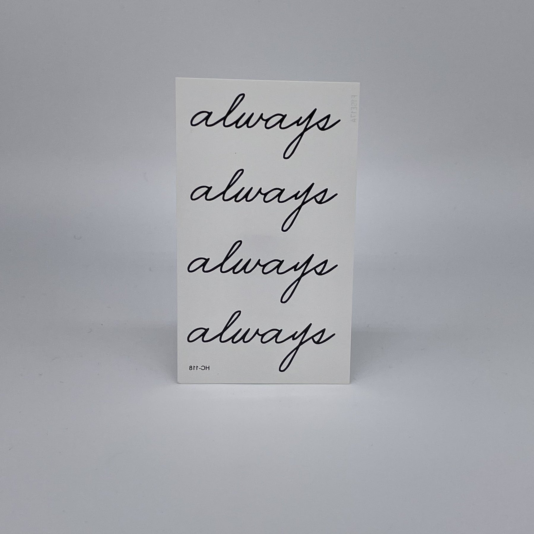 Always Tattoo