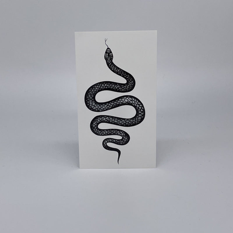 Black Snake Tattoo (Small)