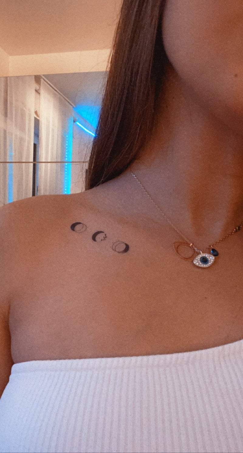 Moon Phase Tattoo