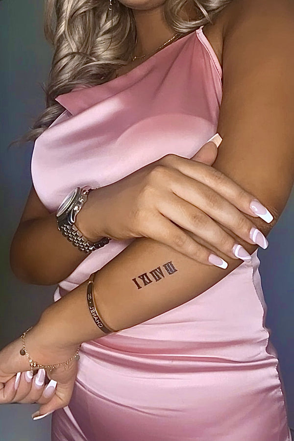 Numbers customizable Tattoo